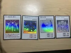 遊戯王　マンガスタイル　4枚