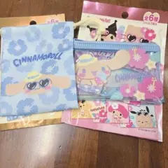 サンリオキャラクターズ 巾着 クリアポーチ シナモロールのサムネイル