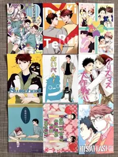 ハイキュー 岩泉 及川 同人誌 9冊 セット まとめ