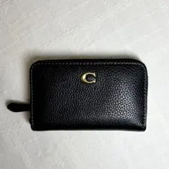 COACH エッセンシャル スモール ジップ アラウンド カード ケース