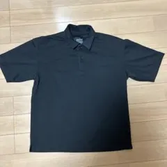 無印良品 ブラックポロシャツ Lサイズ