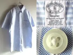 ブルックスブラザーズ REGENT ストライプオックスフォード BDシャツ 15