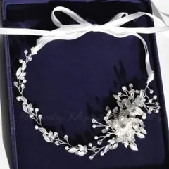 カチューシャ 新品パール可愛いヘッドドレス ブライダルヘアアクセサリー上品