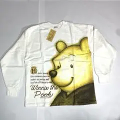 【未使用 訳あり】DISNEY クマのプーさん M～L 　ロンT スウェット