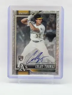 2026 topps series1 フランクトーマス ダイカット サイン - メルカリ