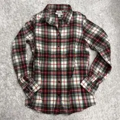 l.l.beanネルシャツ sサイズ