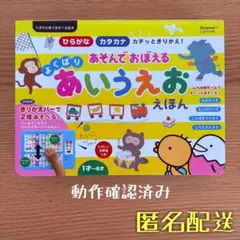 ⭐️美品　あそんでおぼえる　ひらがなカタカナ　音でまなべる絵本　クイズ　知育