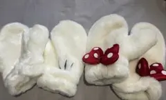 ミッキーマウス、ミニーマウス手袋