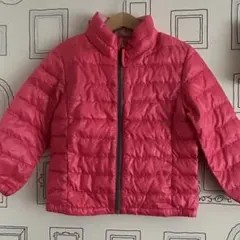 UNIQLO 中綿 コート 110 ピンク