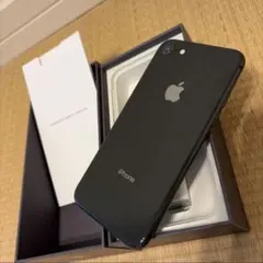 iPhone8 64GBスペースグレー SIMフリー 84%