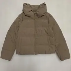 美品　Tiaclasse シームレスダウンコート　L モカ　 ダウンジャケット