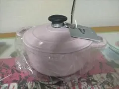 シャスール ラウンドキャセロール 18cm｜未使用｜フランス製鋳物ホーロー鍋のサムネイル