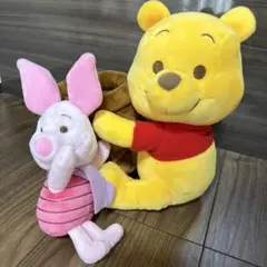 【美品】非売品 くまのプーさん ピグレット ぬいぐるみ NTT電報