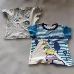 100 familiar ファミリア Tシャツ 2枚セット 100