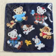 【新品】familiar ファミリア タオルハンカチ シェニール織