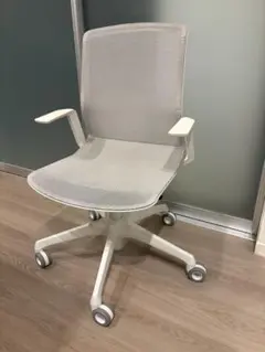 OKAMURA　オカムラ　シナーラ　オフィスチェア　椅子　ホワイト　グレー