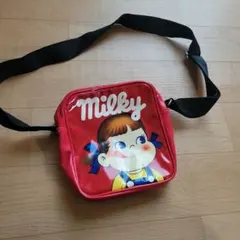 不二家 Milky ペコちゃん ショルダーポーチのサムネイル