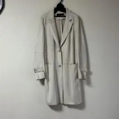 ZARA BASIC クリーム色 ベージュ　ロングコート　Mサイズ