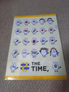 非売品•新品未開封 THETIME ザタイム クリアファイル シマエナガちゃん