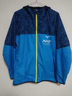 Mizuno フード付きジップアップパーカー