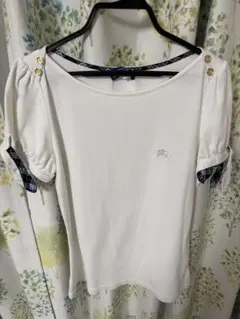 BERBERRY LONDON BLUE LABELホワイトTシャツ サイズ38