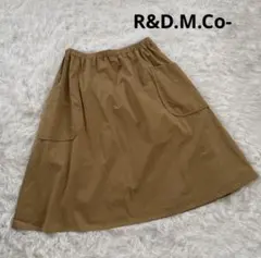 ◎未使用 R&D.M.Co- リネンシャンブレー ギャザースカート - メルカリ