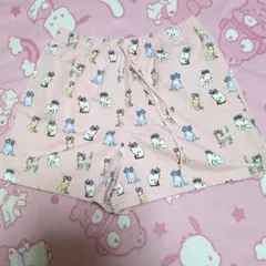 PAUL & JOE UNIQLO ショートパンツ 猫柄 ピンク S