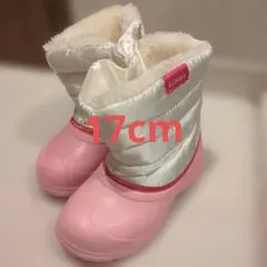 17cm ピンク　スノーブーツ ファー付き 　IGNIO