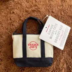 TRADER JOE'S エコバッグ ブルー 紺