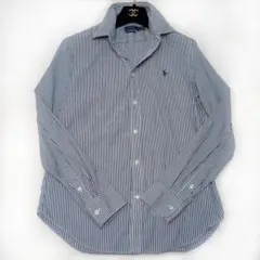 2022✨極美品✨大きいサイズ ポロラルフローレン ストライプ 長袖シャツ XL