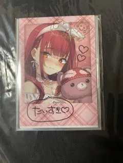 ホロライブ 宝鐘マリン 誕生日記念2024 直筆メッセージ&箔押しサインチェキ