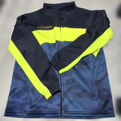 ATHLETA ジャージ トラックジャケット ネイビー×イエロー
