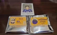 ハイキュー　トレーディングアクリル名札クリップ　月島　ヤマグチガラス　ステッカー