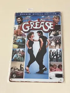 GREASE グリース ブリキ看板 インテリア