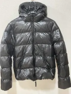 DUVETICA フード付きダウンジャケット 48 ブラック