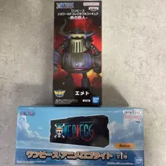 ワンピース ワーコレ ガーリング聖 ベースショップ限定品 鉄の巨人 3点