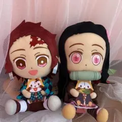 鬼滅の刃 ぬいぐるみ　炭治郎　ねずこ