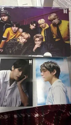BTS A5ファイル1枚　ポストカード2枚　セット