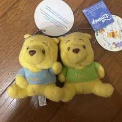 プーさん キーホルダー 2体セット