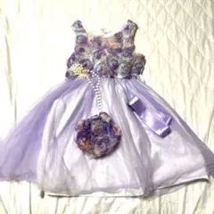SHEIN キッズ ドレス 8Y パープルのサムネイル