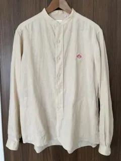 BONCOURA バンドカラーシャツ ベージュ サイズ40 - メルカリ