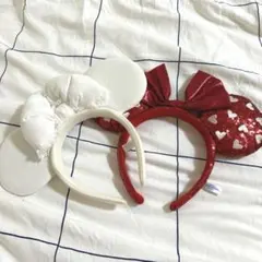 ディズニー　カチューシャ　スパンコール