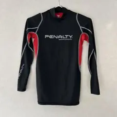PENALTY 長袖シャツ 黒/赤