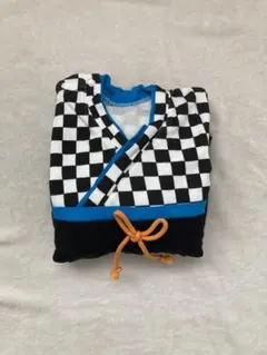 子供の日　お正月　セレモニー　袴風ロンパース90cm 男の子