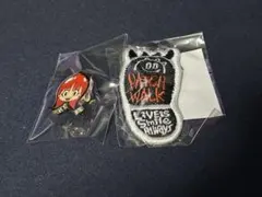 LiSA PATCH WALK ガチャ　ピンバッジ　ワッペン