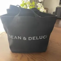DEAN & DELUCA ブラック トートバッグ