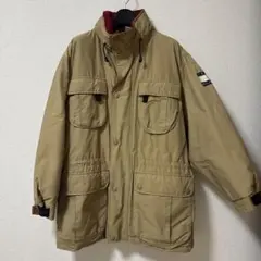 TOMMY HILFIGER 90s ヴィンテージ　ベージュダウンジャケット