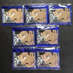 名探偵コナン 劇場版 28弾 場面写 スクエア 缶バッジ 毛利小五郎 7点セット