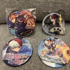 轟焦凍　缶バッジ&アクキーセット