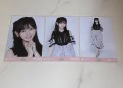【匿名】乃木坂46 生写真 池田瑛紗 Same numbers 3種コンプ